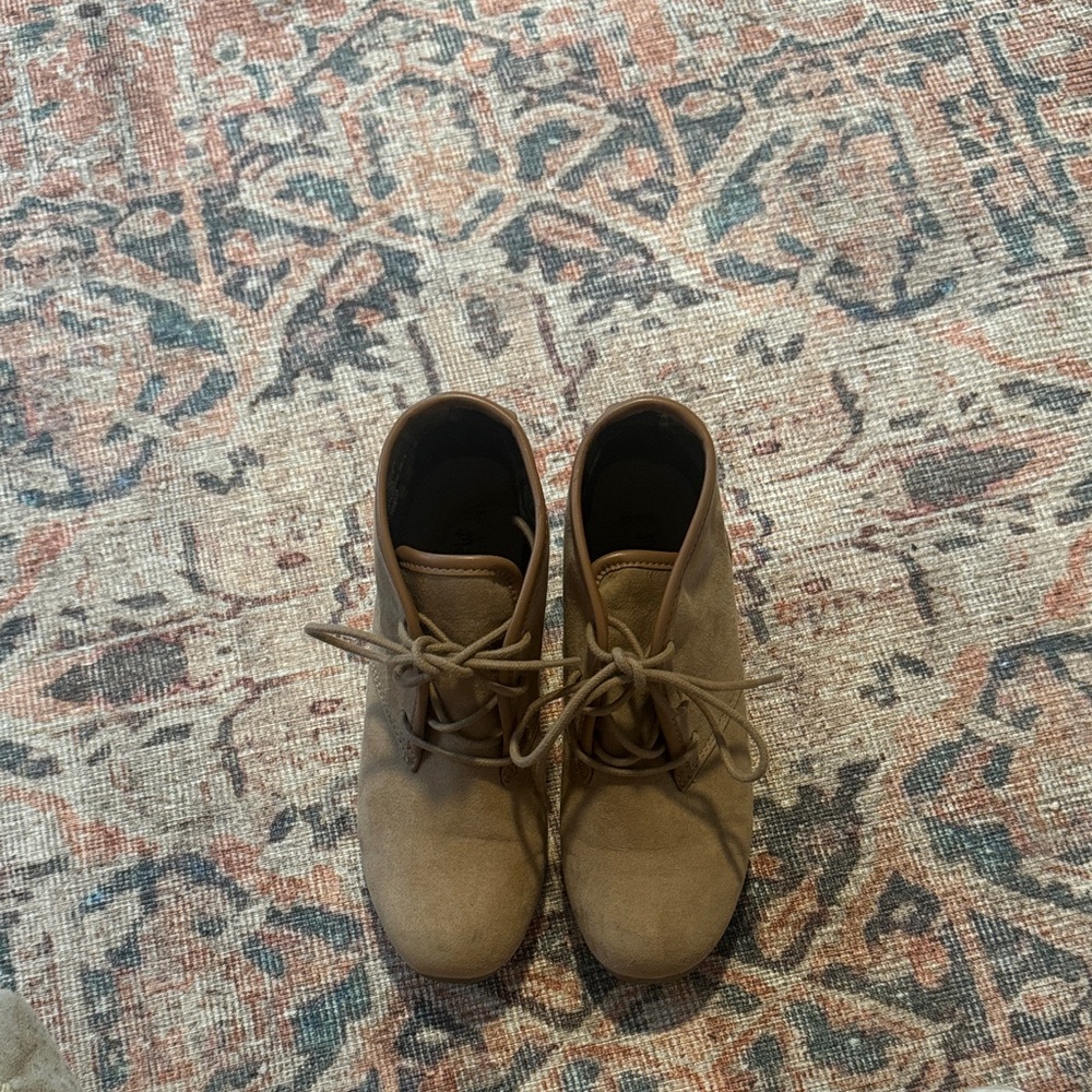 Target Tan Kids Boots